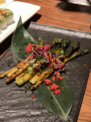 Grilled asparagus   at SumoMaya in Scottsdale
