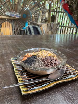 Peanut butter bowl  at Where Else Garden Eatery & Bar in Krabi