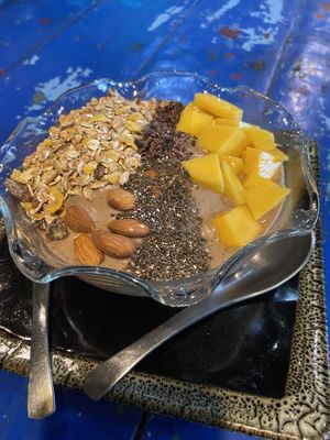 Homemade peanut butter bowl  at Where Else Garden Eatery & Bar in Krabi