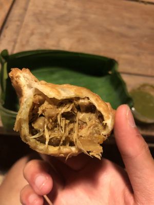 jackfruit  at Hommie Samosas  - Pai in Pai