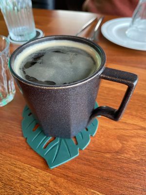 Hot americano at Avec in Jeju