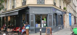 Facade at The Beans on Fire in Paris