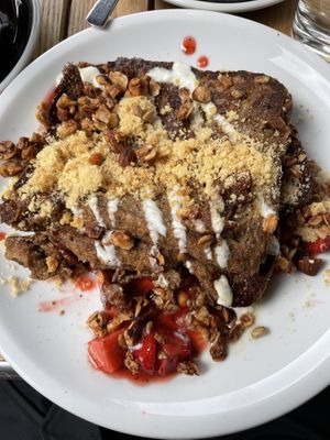 Vegan french toast  at KAFFEE.BAR in Berlin