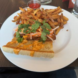 Vegan Banh Mi  at Zeitgeist Restaurant & Bar in Duluth