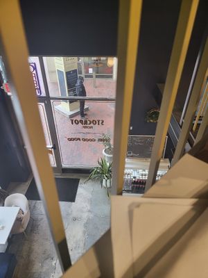 Side door at The Stockpot in Norfolk