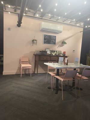 Upstairs dining at The Stockpot in Norfolk