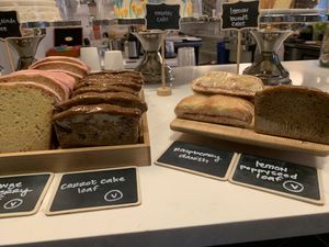 Vegan dessert options!  at The Stockpot in Norfolk