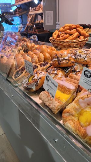 Different baked goods at Sauðárkróksbakarí  in Saudjarkrokur