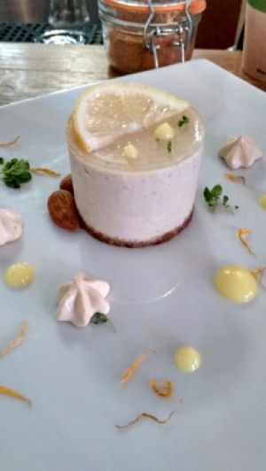 raw cake at Wild Food Cafe in London