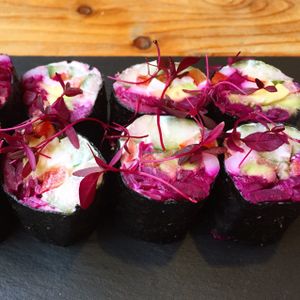 AMAZING SUSHI !!! TRY THIS !!  at Wild Food Cafe in London