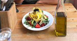 Most delicious salad!  at Wild Food Cafe in London