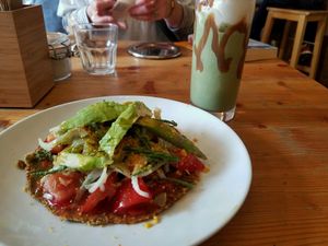 pizette  at Wild Food Cafe in London