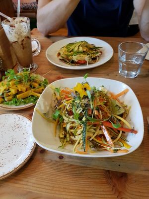 delicious!! at Wild Food Cafe in London