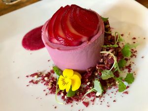 'cheese cake' at Wild Food Cafe in London