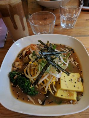 Raw Ramen at Wild Food Cafe in London