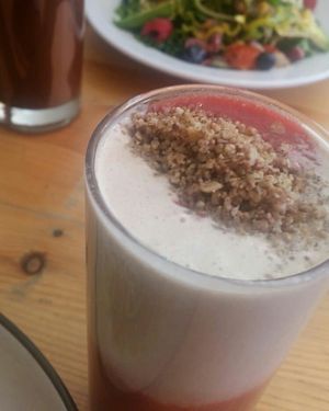 Great tasting smoothie! at Wild Food Cafe in London