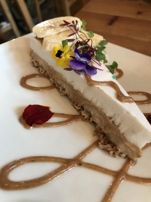 Banoffee pie  at Wild Food Cafe in London