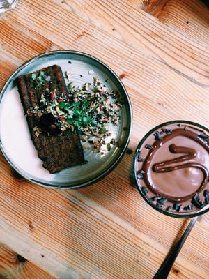 Sweet ❤️ at Wild Food Cafe in London