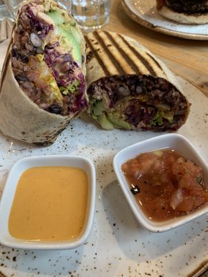 Cosmic Burrito Wrap 💫 at Wild Food Cafe in London
