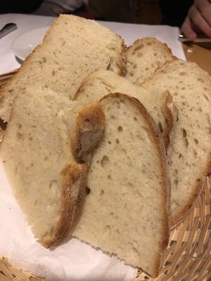 bread while waiting  at Licka Kuca in Rastovaca