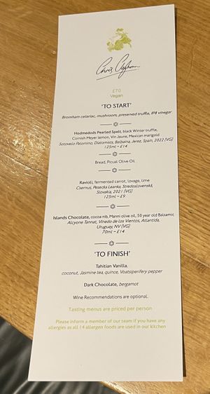   at Olive Tree Restaurant in Bath