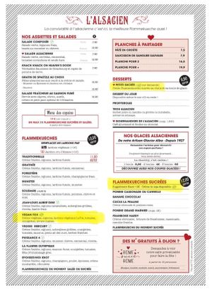 Choix vegan  at L'alsacien in Dijon