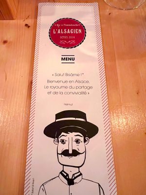   at L'alsacien in Dijon