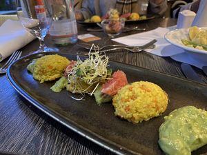 Vegan Couscous with avocado and grapefruit   at Das Alpenhaus Kaprun in Kaprun