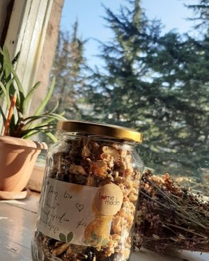 Greenery granola at Greenery in Dilijan