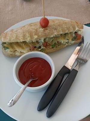  at Roble Eco Brunch Café in Caacupe