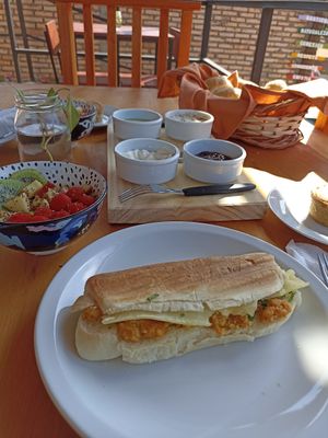  at Roble Eco Brunch Café in Caacupe