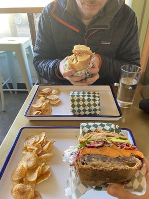   at Golden Goods Sandwich & Bake Shop in Hood River