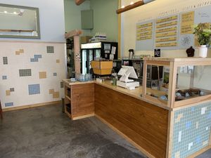Counter   at Golden Goods Sandwich & Bake Shop in Hood River