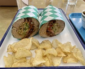 Po’ Boy  at Golden Goods Sandwich & Bake Shop in Hood River