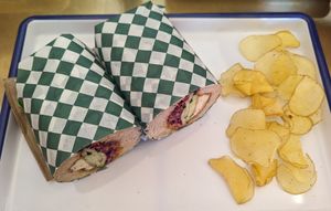 Golden Banh Mi at Golden Goods Sandwich & Bake Shop in Hood River