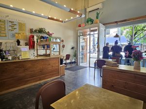  at Golden Goods Sandwich & Bake Shop in Hood River