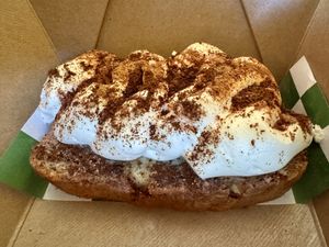 Tiramisu bread  at Golden Goods Sandwich & Bake Shop in Hood River