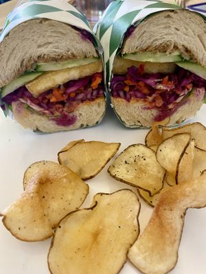   at Golden Goods Sandwich & Bake Shop in Hood River