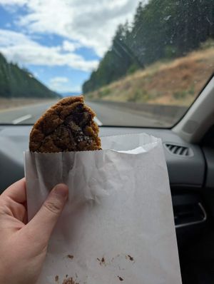 Cookie at Golden Goods Sandwich & Bake Shop in Hood River