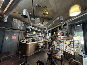 Nice space they inherited   at Photo Book Café in London