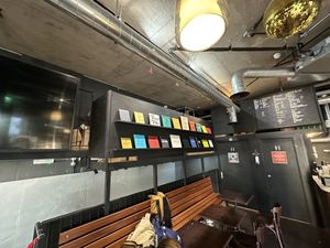 Toilets are a bit within earshot   at Photo Book Café in London