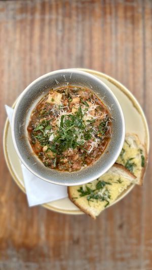 Ribolitta - Tuscan stew  at Photo Book Café in London