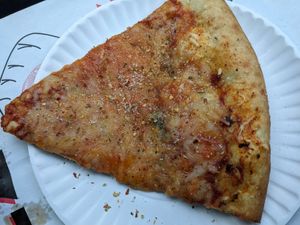 Cheese slice at Squatcho's in Rochester