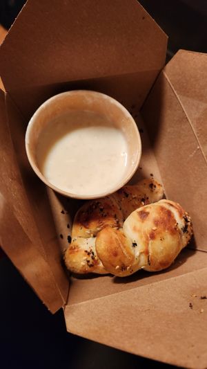 Garlic Knots at Squatcho's in Rochester