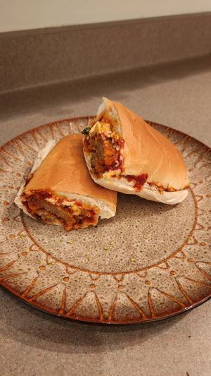 Chicken Parm Sub at Squatcho's in Rochester