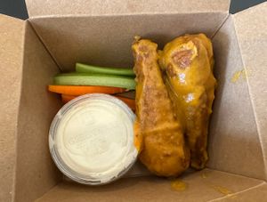 Love that you can get two in an order and they cooked them nice and crispy!  at Squatcho's in Rochester