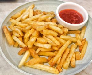 Vegan wasabi fries at Mito - 米多 in Kuching
