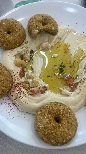   at Falafel Tayba in Istanbul