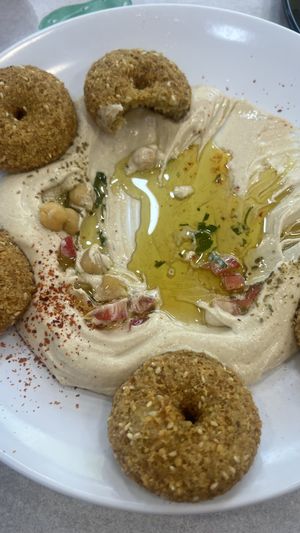   at Falafel Tayba in Istanbul