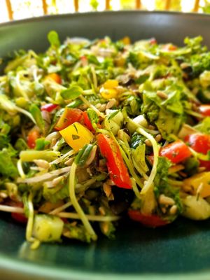 Killed Lettuce Salad at Habitat Bar & Veg Restaurant in Koh Lanta